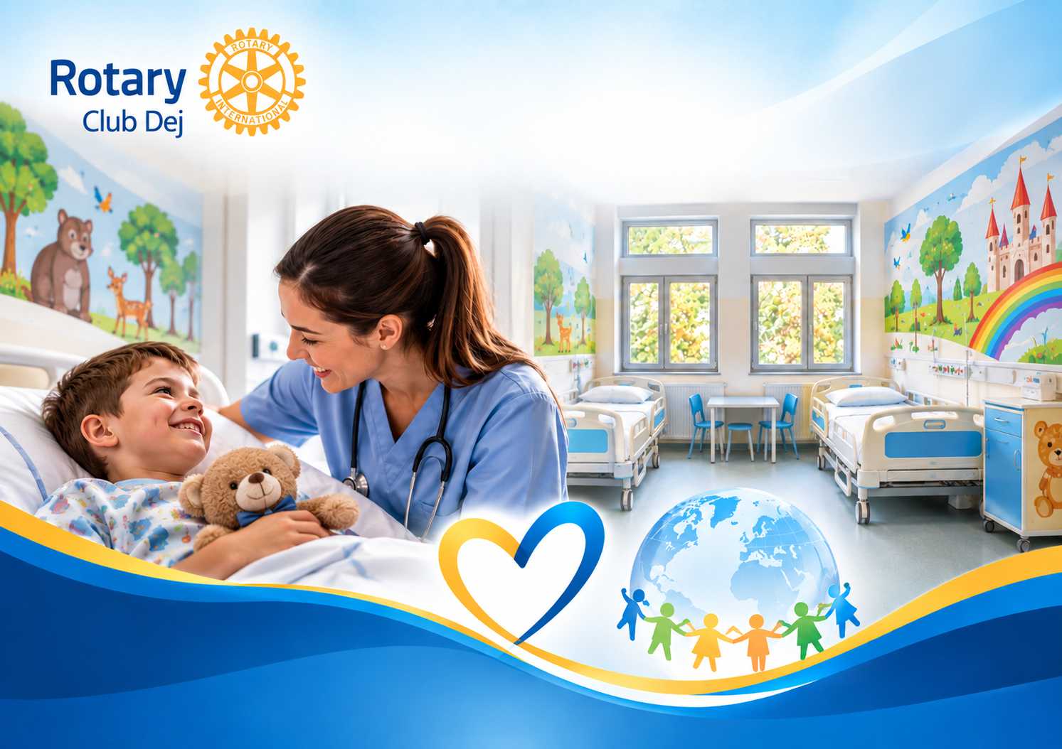Global Grant – Mobilier Medical pentru sectia de Pediatrie